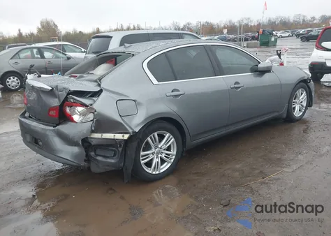 2010 Infiniti G37X из США, поврежденный, VIN JN1CV6AR7AM454256